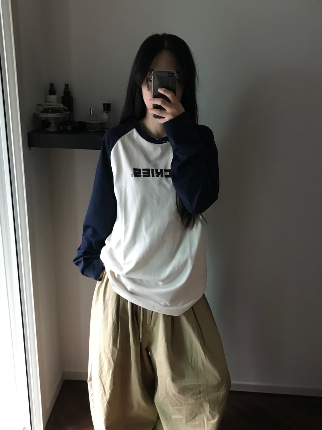 디키즈 스펠아웃 나그랑 긴팔 롱슬리브티 상품이미지1