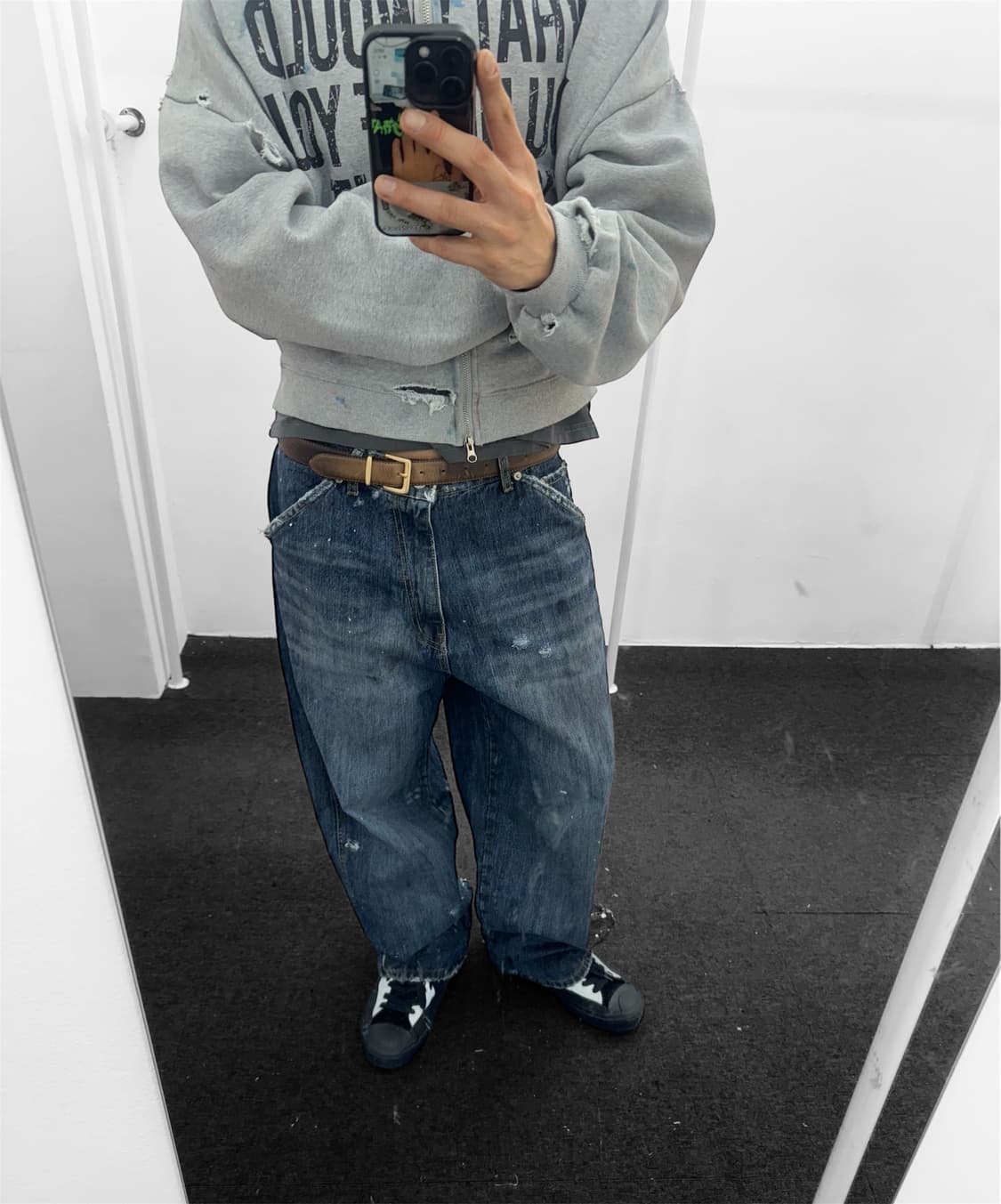 빈티지 커브 데님 상품이미지10