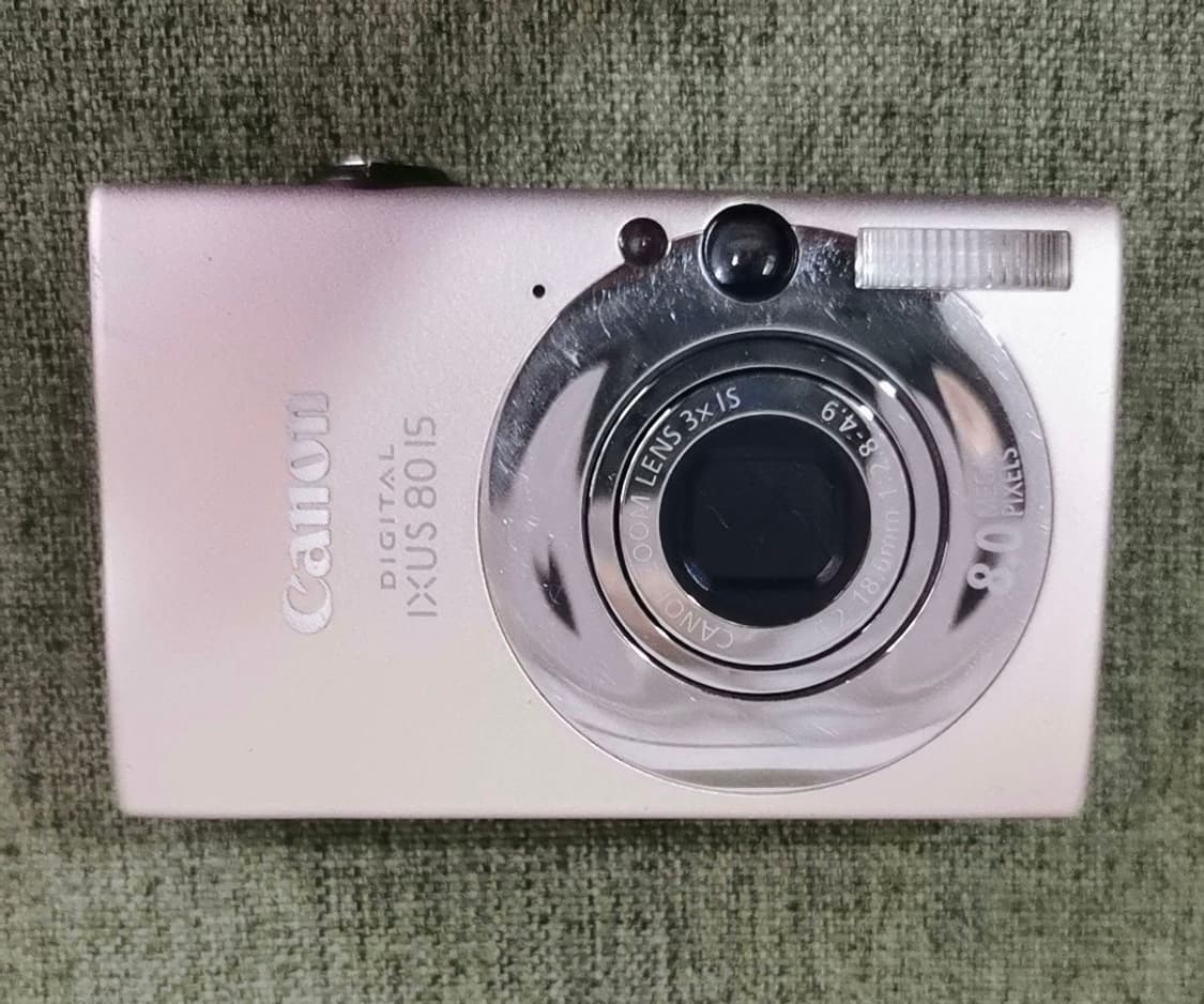 캐논 익서스 80 CANON IXUS 80 빈티지 디지털카메라 디카 상품이미지7
