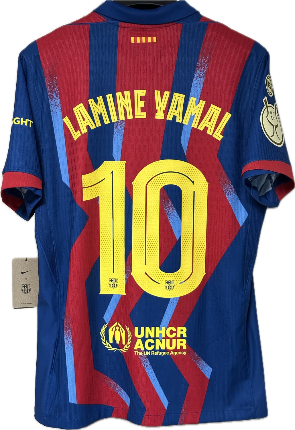 25-26 바르셀로나 4th 어센틱 No.10 라민야말 상품이미지2