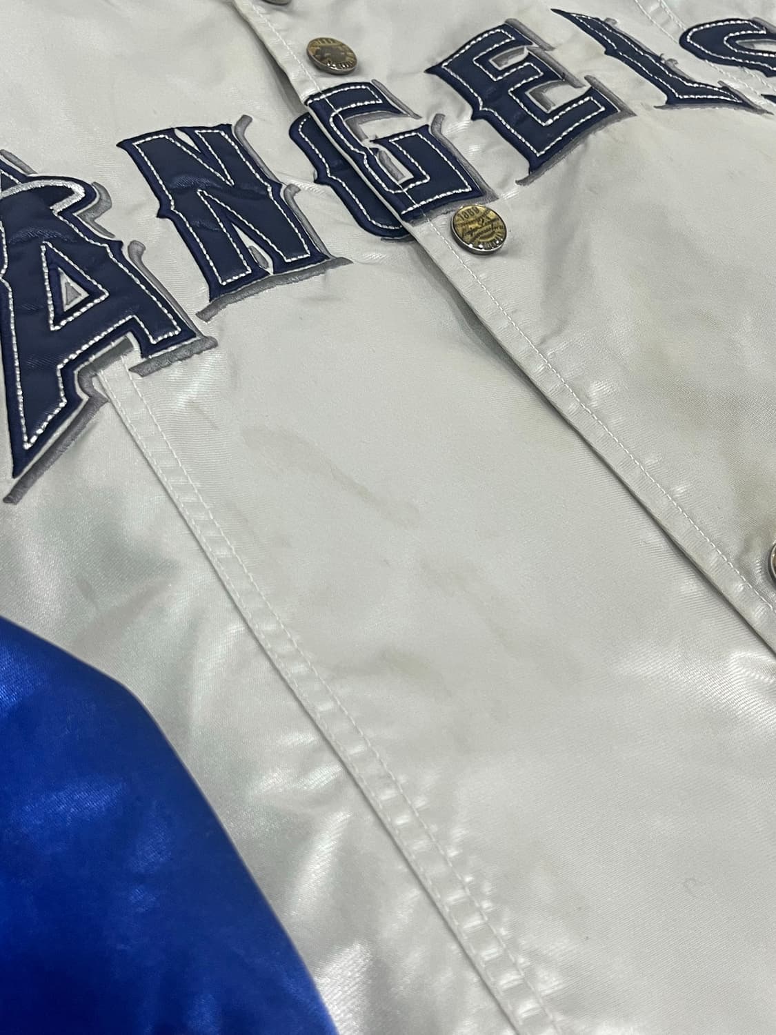 MLB LA 에인절스 블루종 바시티자켓 봄버 105 상품이미지8