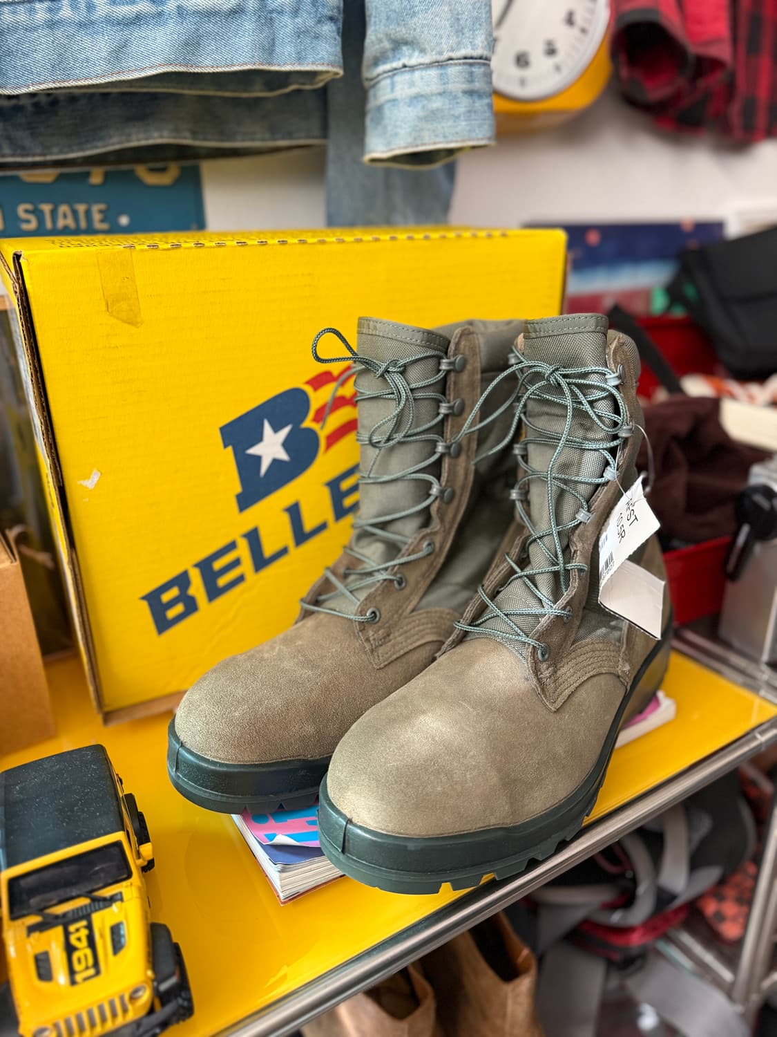 Belleville AFST 사막화 스틸토 부츠 SAGE 10.5R 상품이미지1