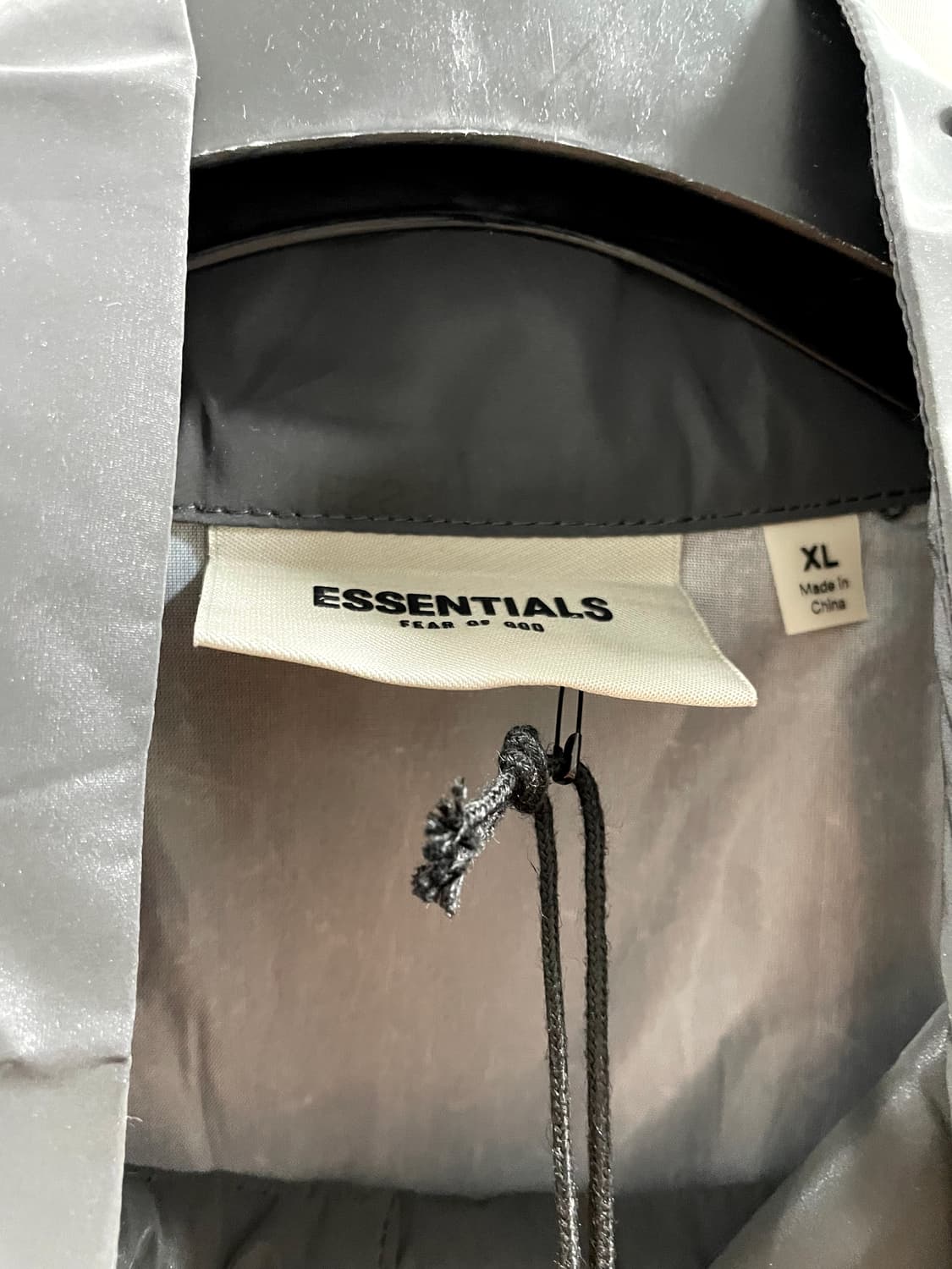 피어오브갓 에센셜/ 트랙 집업 자켓 리플렉트 블랙/ XL 상품이미지8