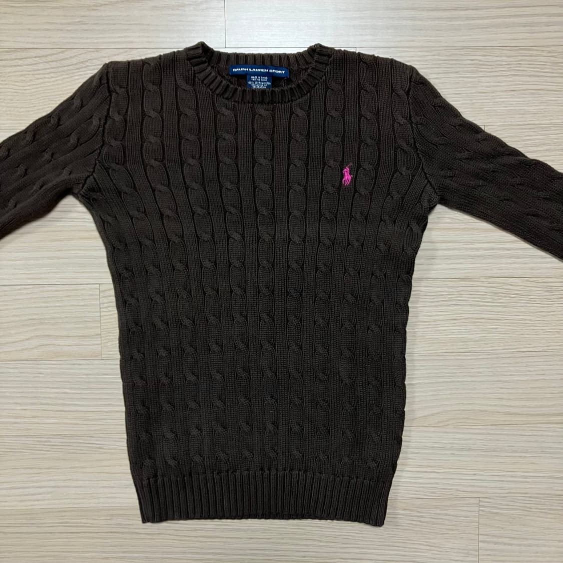 폴로 랄프로렌 니트 브라운 상품이미지3