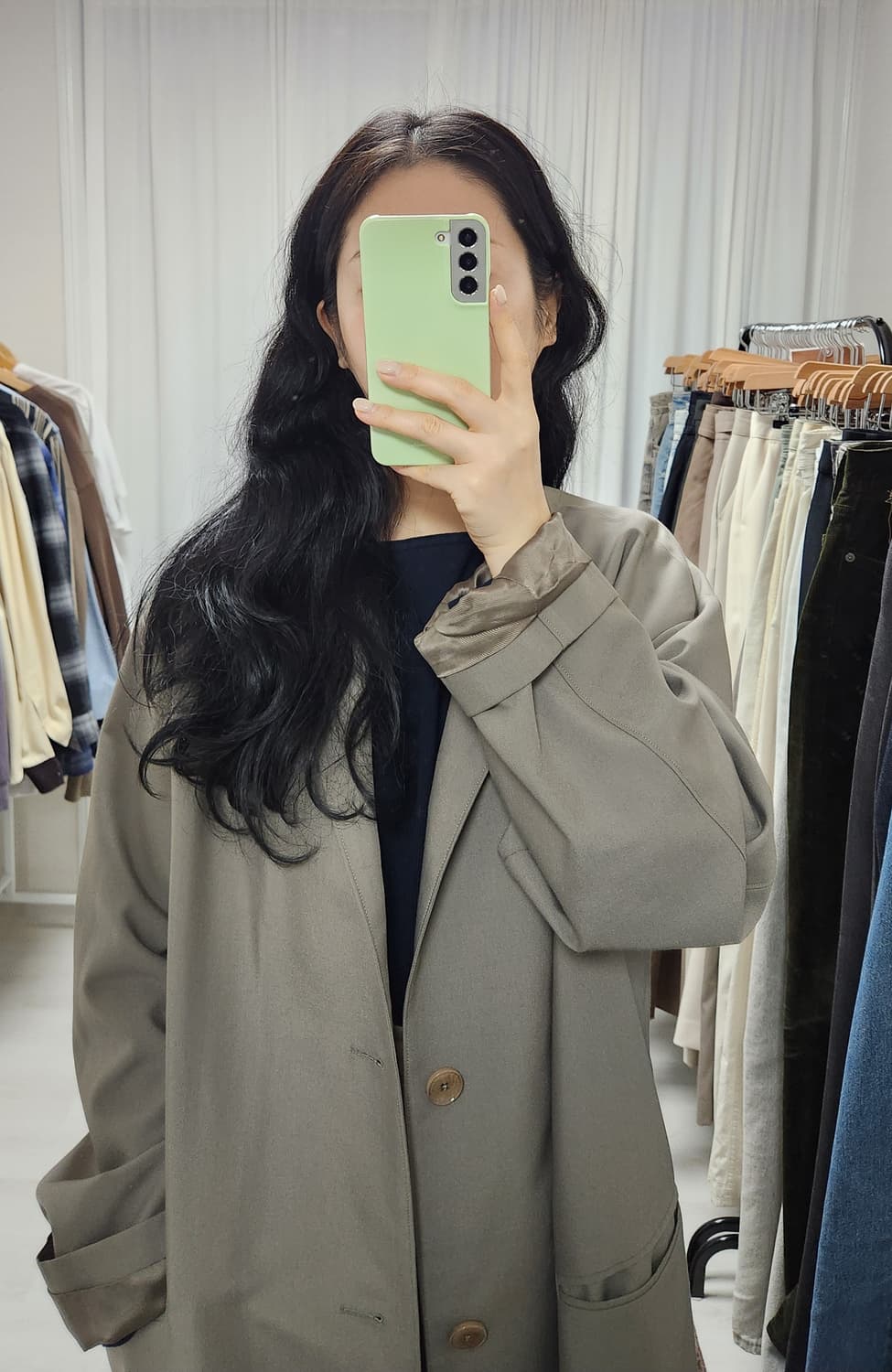 르메르 수트 코트 TAUPE S 사이즈 판매합니다 상품이미지5