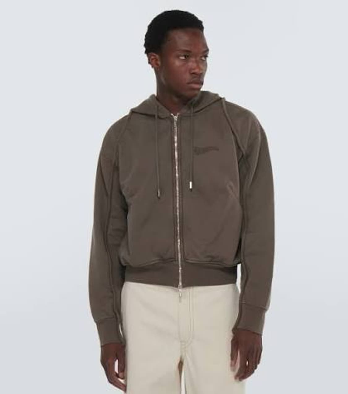 자크뮈스 후드집업 다크브라운 L 상품이미지6