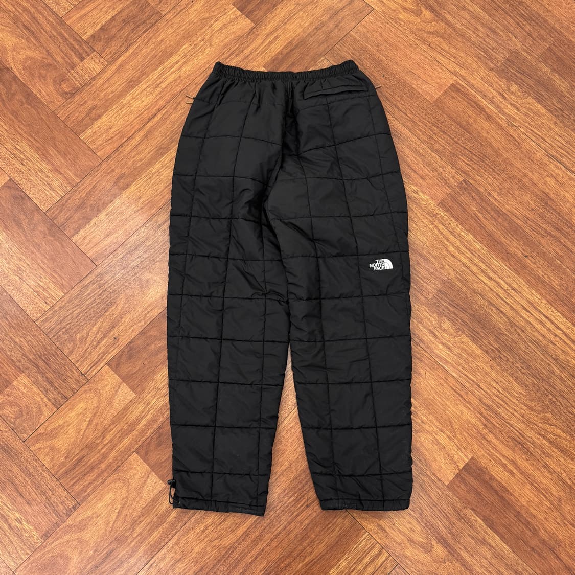 80 노스페이스 블랙 캠퍼 브이모션 퀼팅 팬츠  상품이미지2