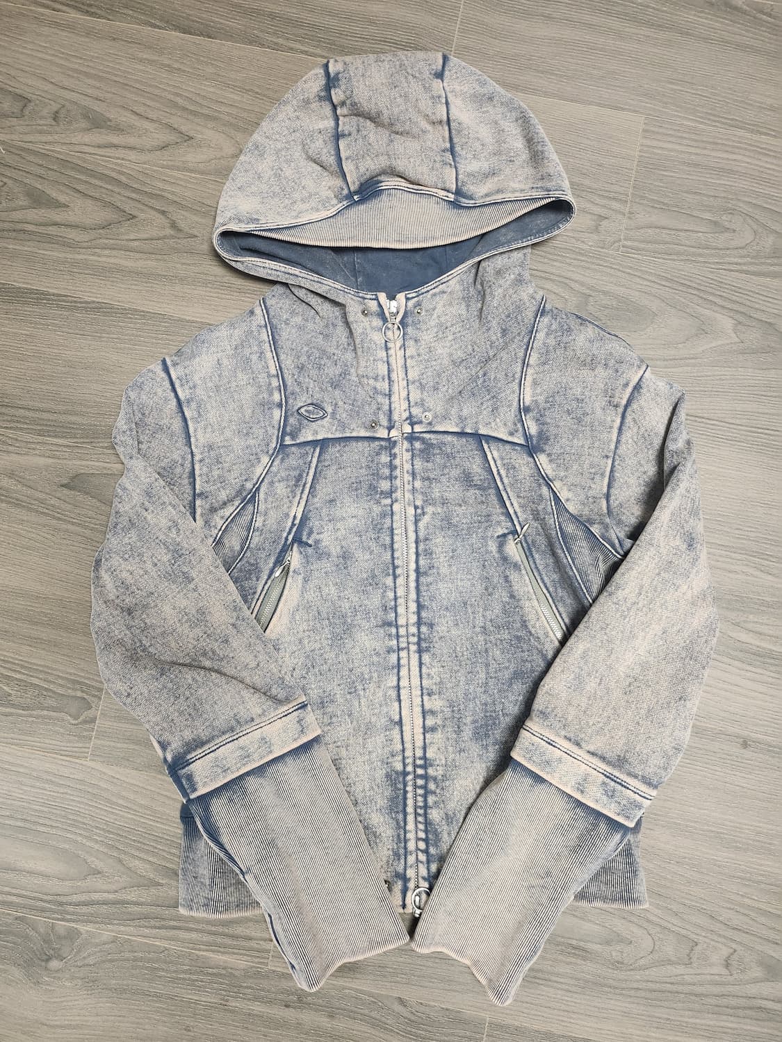 미스치프 후디집업 RHOMBUS PUNCHING HOODIE ZIP-UP 상품이미지2