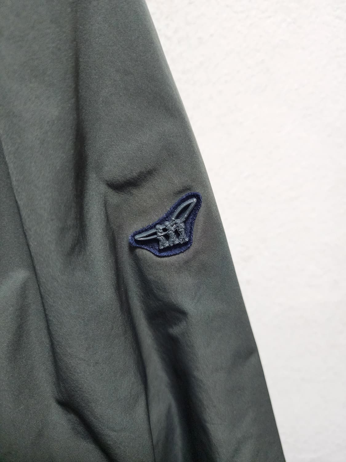 (내피포함) 헨리코튼 아메카지 카키색 트렌치코트  상품이미지4