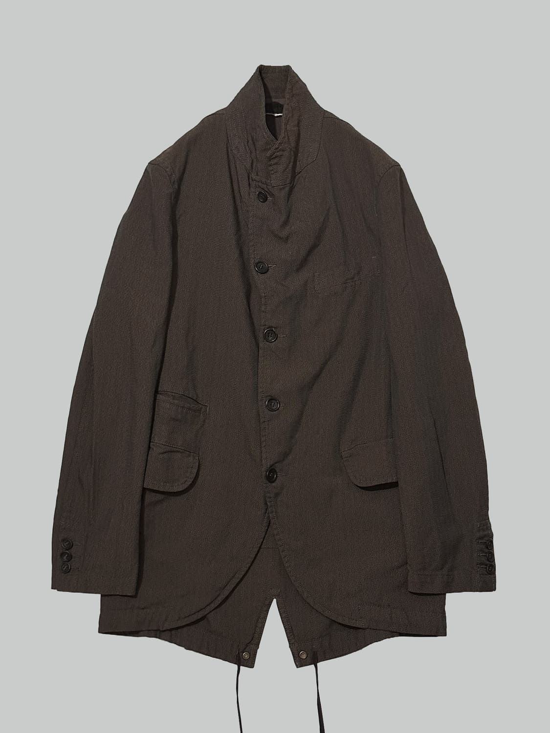 꼼데가르송 옴므 듀스 축융 폴리 피쉬테일 블레이저 상품이미지1