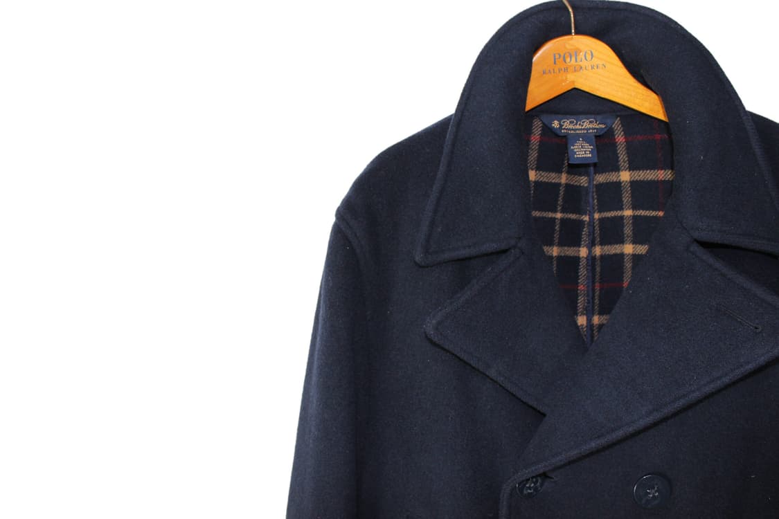 Brooks Brothers 브룩스브라더스 퓨어 울 오피서코트 상품이미지4