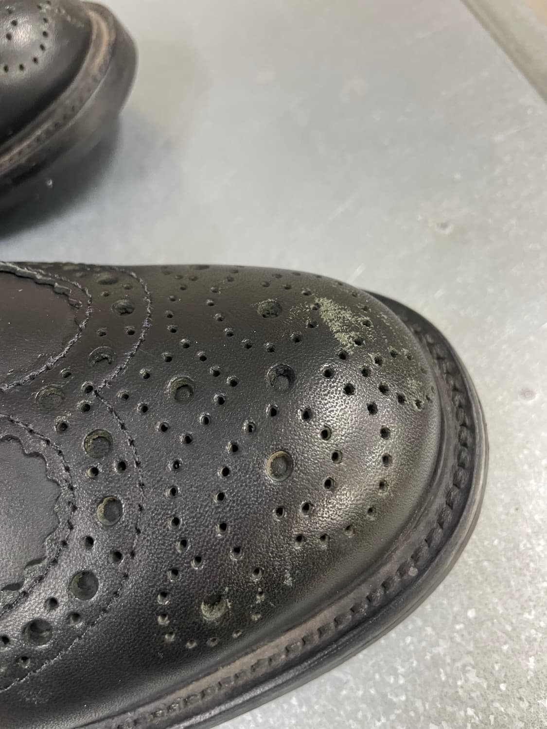 마크맥네어리 브로그 부츠 블랙 US8 상품이미지7