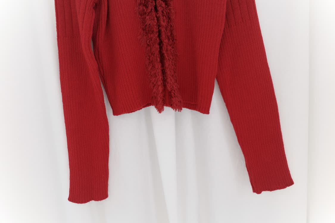 fringe knit cardigun 상품이미지4