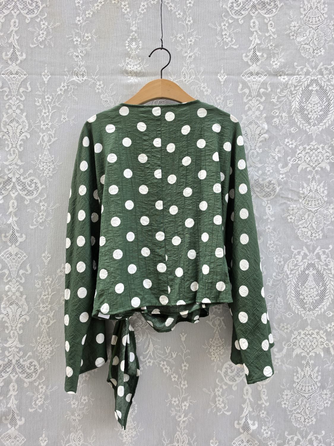 자라 도트 가디건 미사용품 상품이미지6