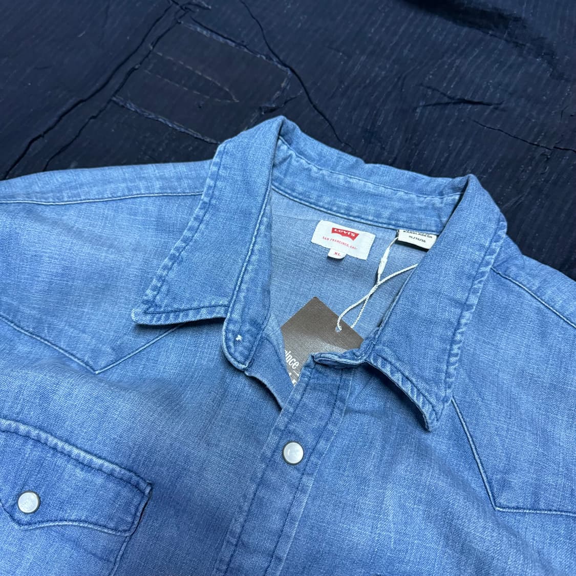 리바이스 데님 웨스턴 셔츠 XL 상품이미지2