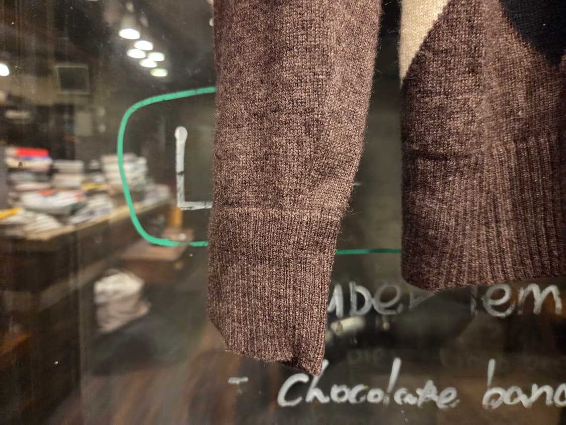 헤리티지 1981 아가일니트 상품이미지5