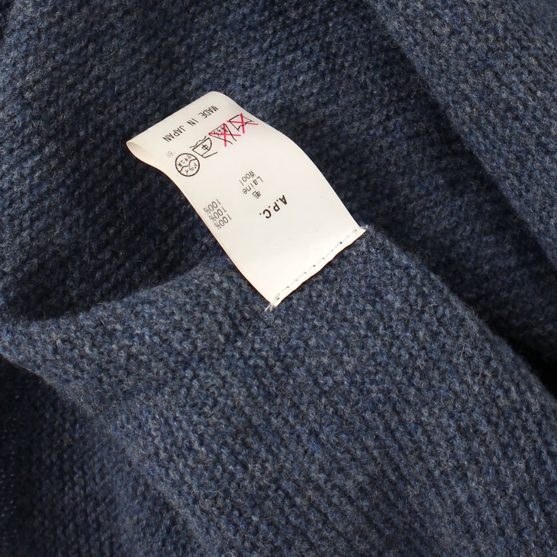 A.P.C 아페쎄 울 니트 a라인 라운드 넥 원피스 상품이미지7