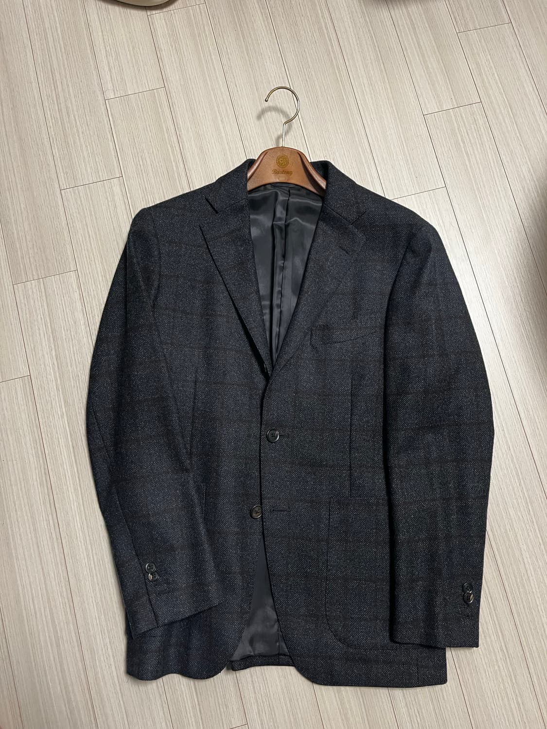 유니버셜랭귀지 체크자켓 46사이즈 판매 (레다원단) 상품이미지1