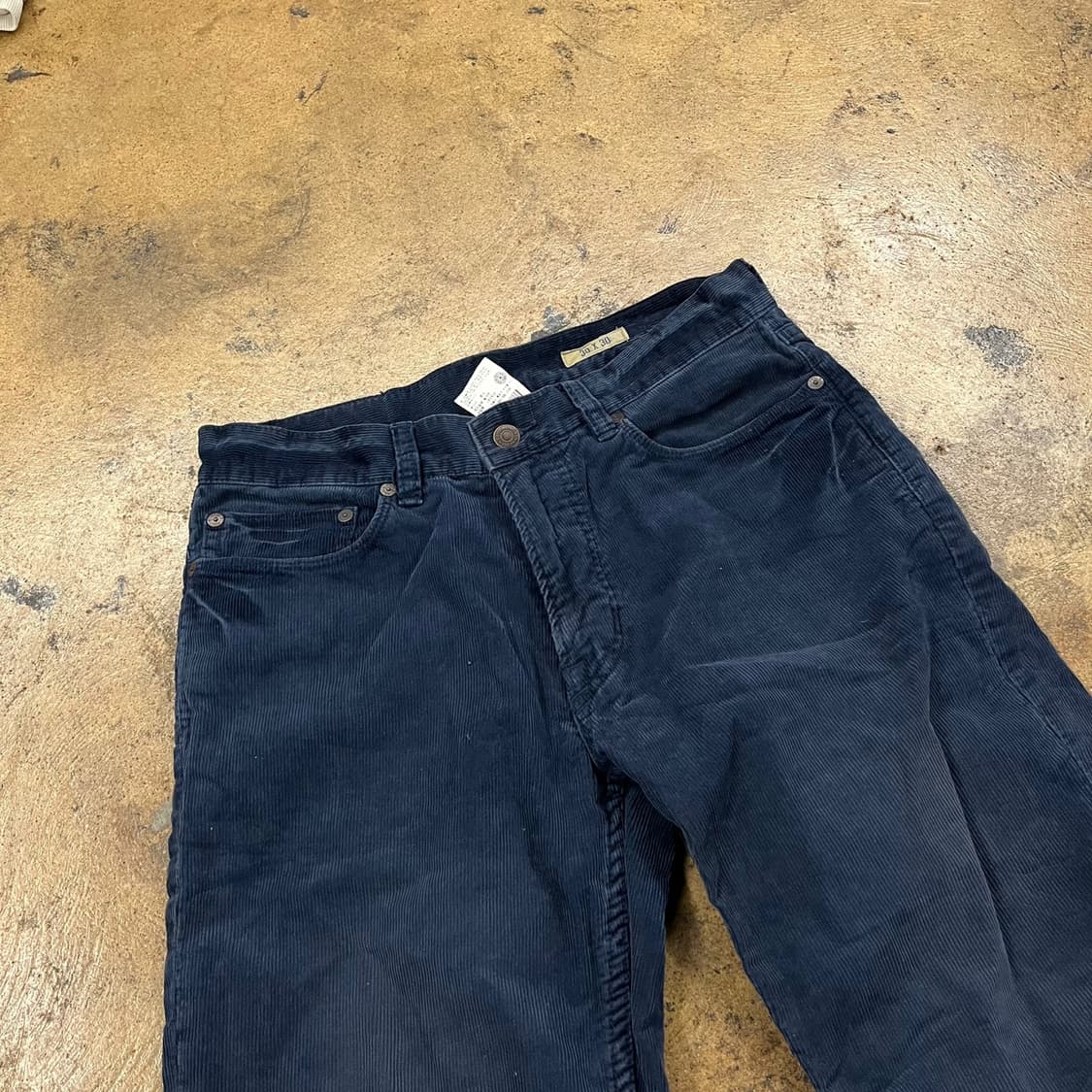 [정품/30] 폴로 랄프로렌 빈티지 네이비 코듀로이팬츠 면바지 b17 상품이미지1