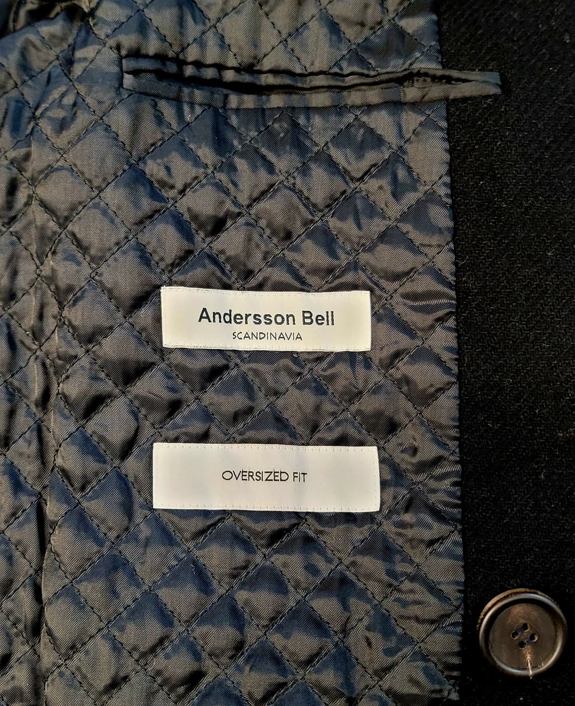 앤더슨벨(ANDERSSON BELL) 남성 울 더블코트 판매 상품이미지6