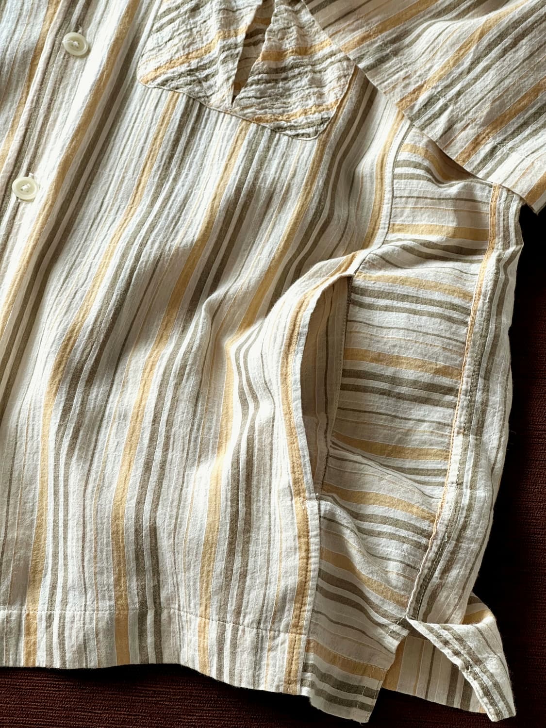 Natural fabric 2way H/S shirket 상품이미지3