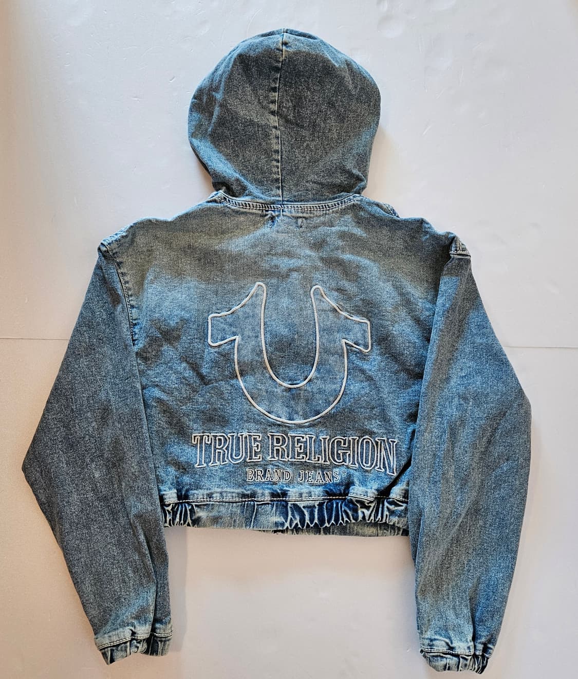 [새제품] 트루 릴리젼 빅티 데님 후드집업 상품이미지8