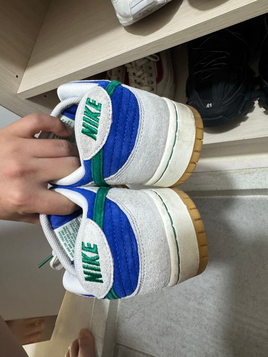 나이키 sb 덩크로우 블루 260 상품이미지4