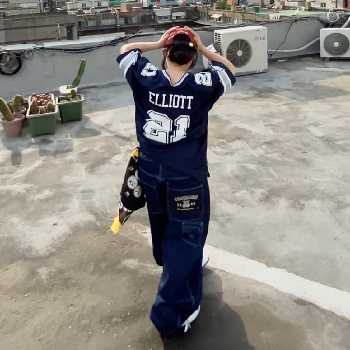 48JEANS 90s jnco 징코맛 올드스쿨 힙합 와이드 데님팬츠 상품이미지1