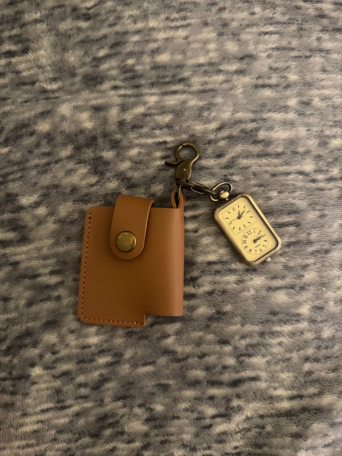 빈티지 시계 키링 상품이미지1