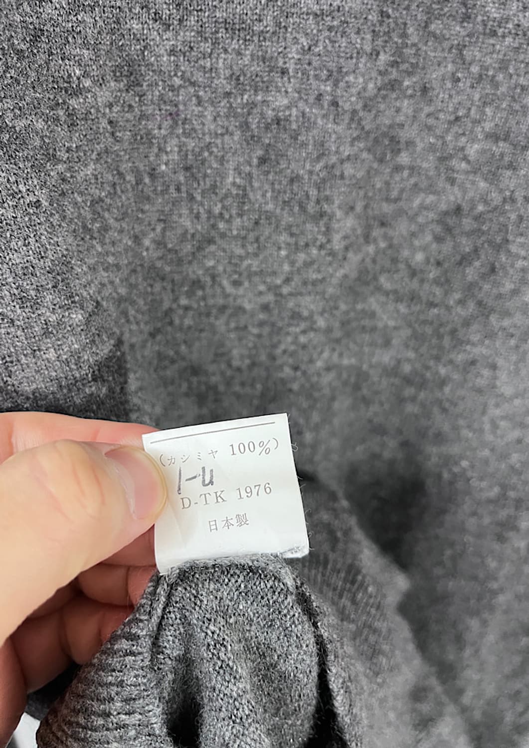 cashmere knit  상품이미지5