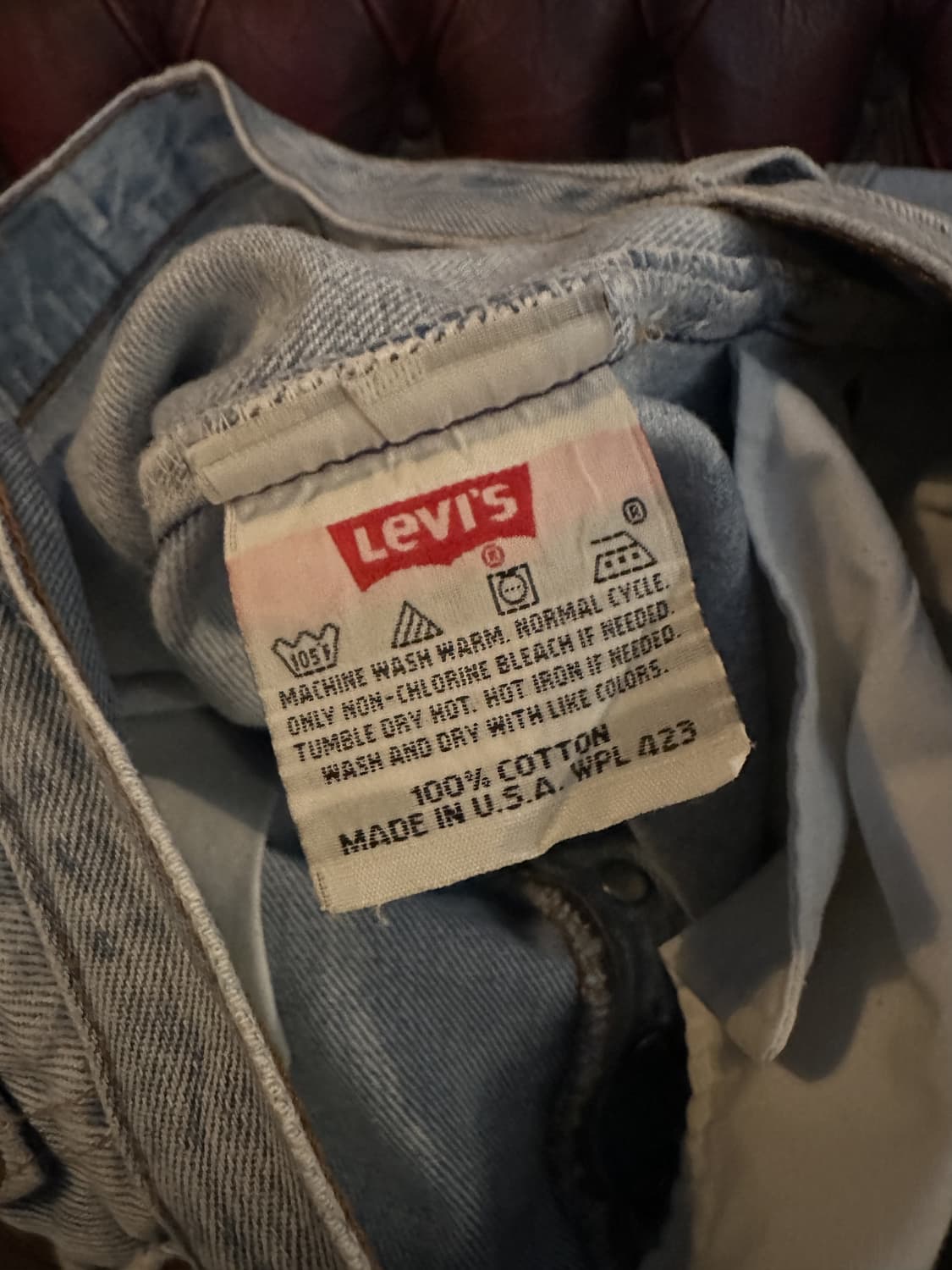 90s USA Vintage Levis 501 Denim Pants 상품이미지9