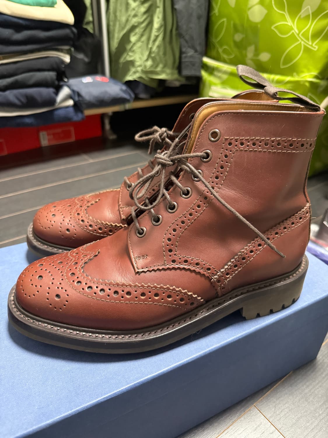 샌더스 챌든햄 브로그 부츠 상품이미지3