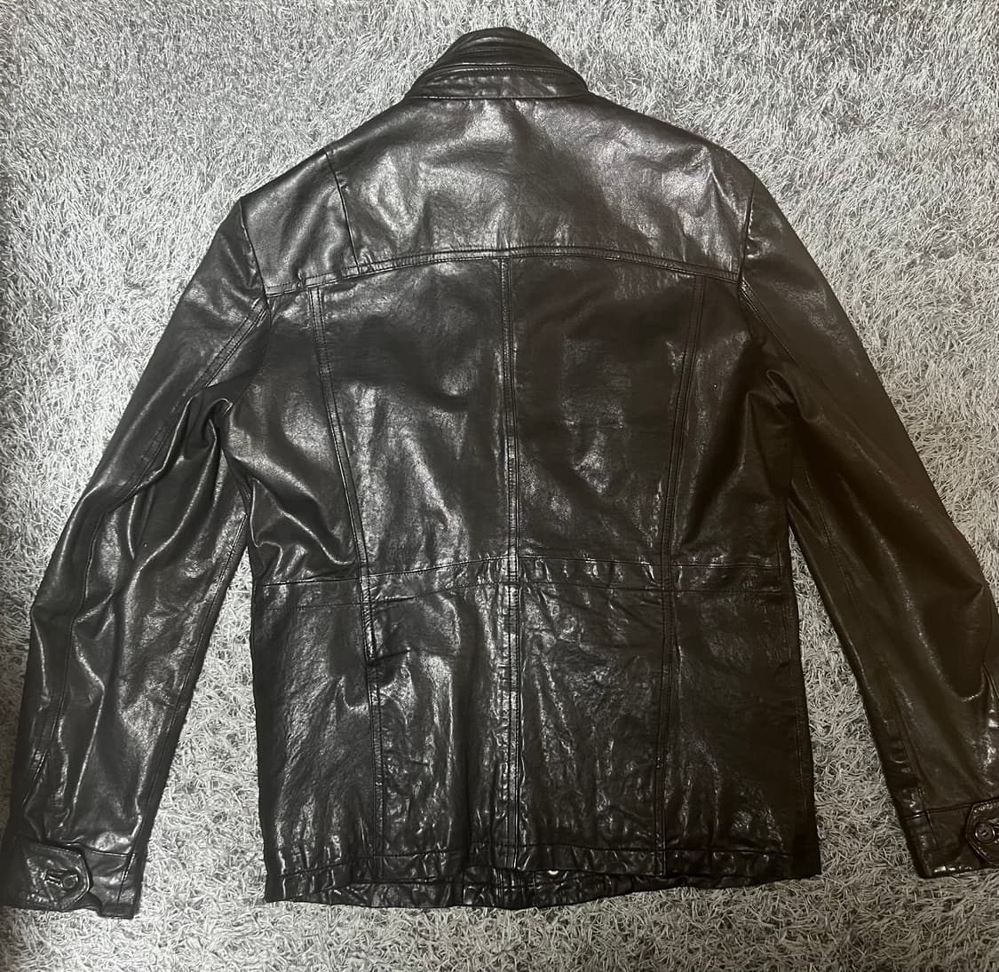 [Vintage]Gimmick Pocket Detail Leather  상품이미지2