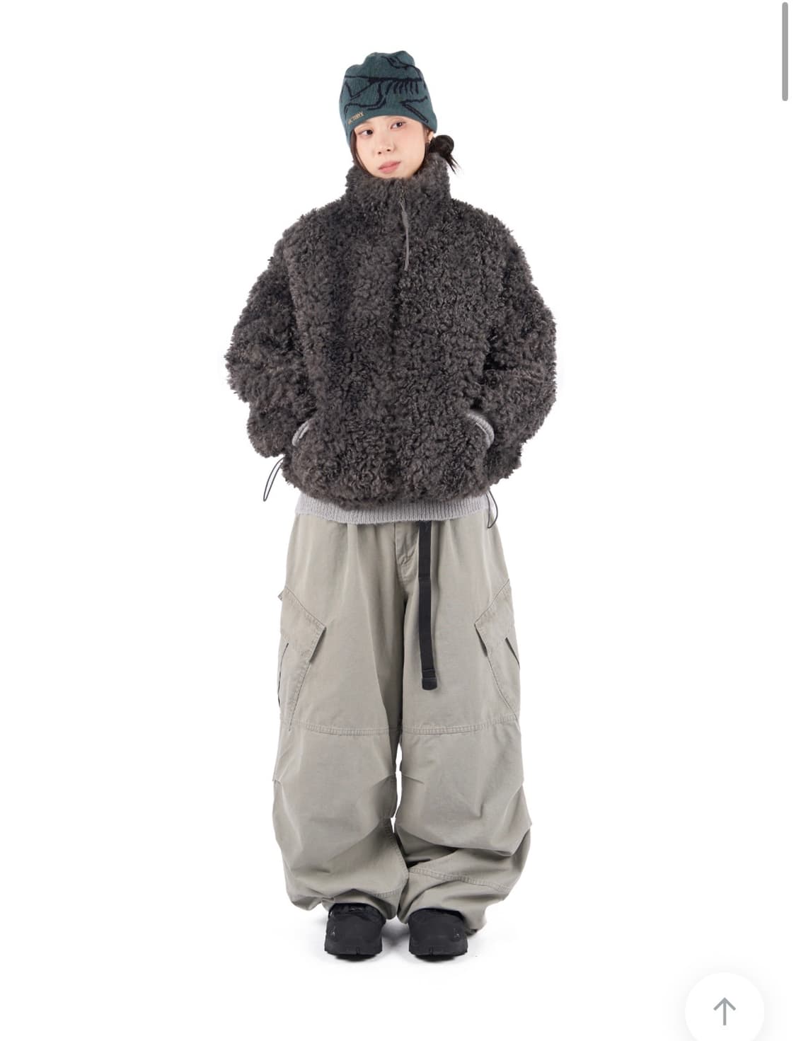 릿킴 모래하우스 퍼 집업 자켓 상품이미지1