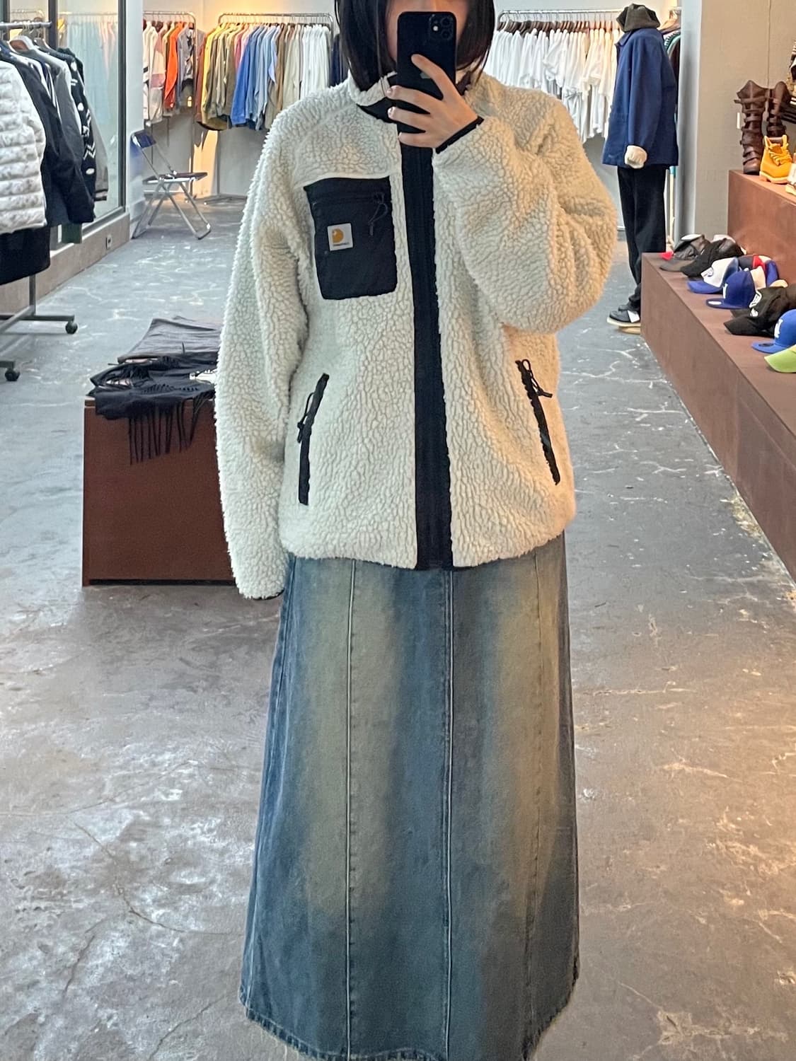 칼하트 WIP 프렌티스 라이너 플리스 자켓 H1168 상품이미지1