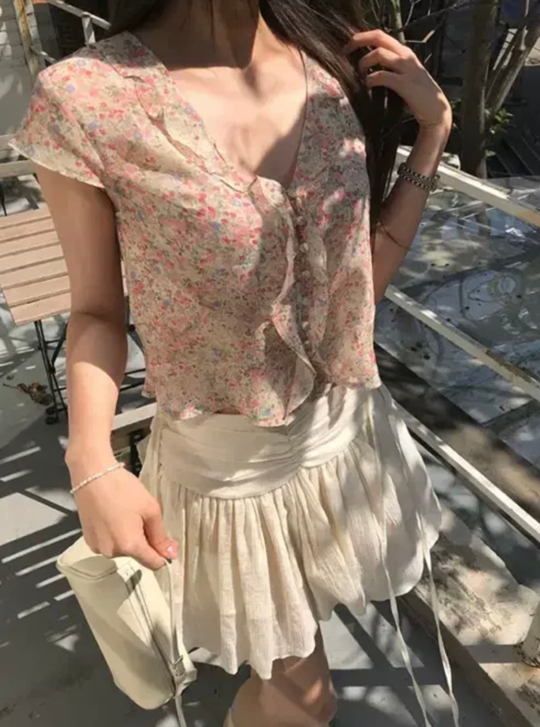 티쉬 누아누아 달리아 블라우스 상품이미지2