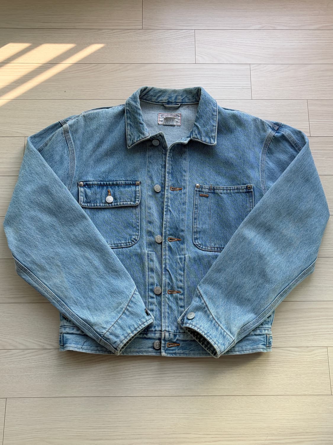 90s 폴로 랄프로렌 곰돌이 USA 미제 데님 자켓 S (100) 상품이미지2