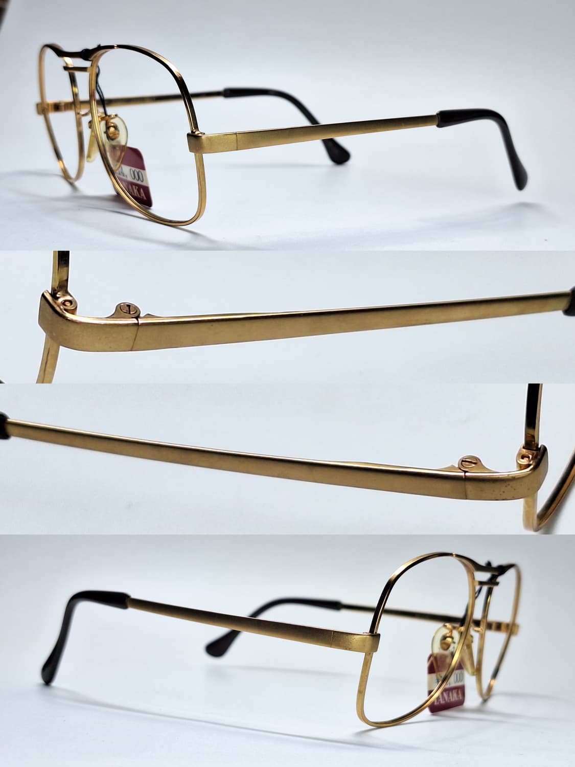 80s 일본제 빈티지 데드스톡/샤르망 NO.205 안경테 54mm 클래식 상품이미지6