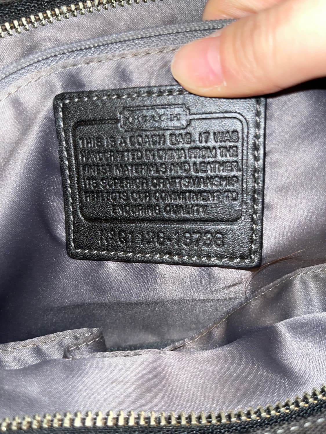 📦Coach allblack shoulder bag 상품이미지9