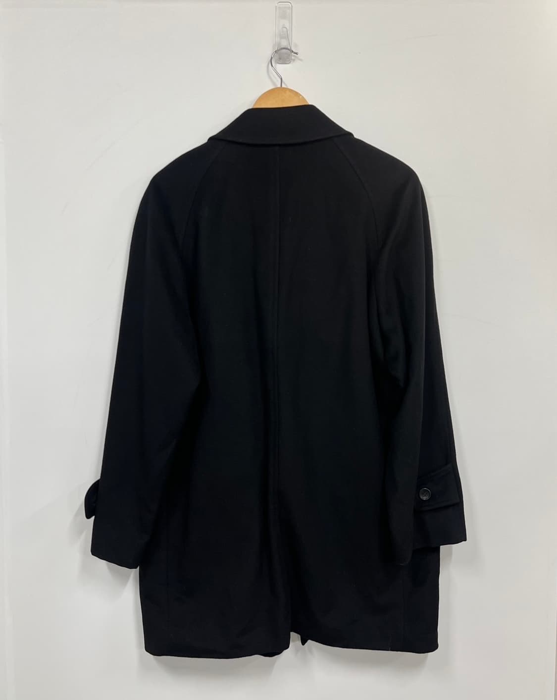 90s YSL 제일모직 입생로랑 캐시미어 발마칸 코트 상품이미지9