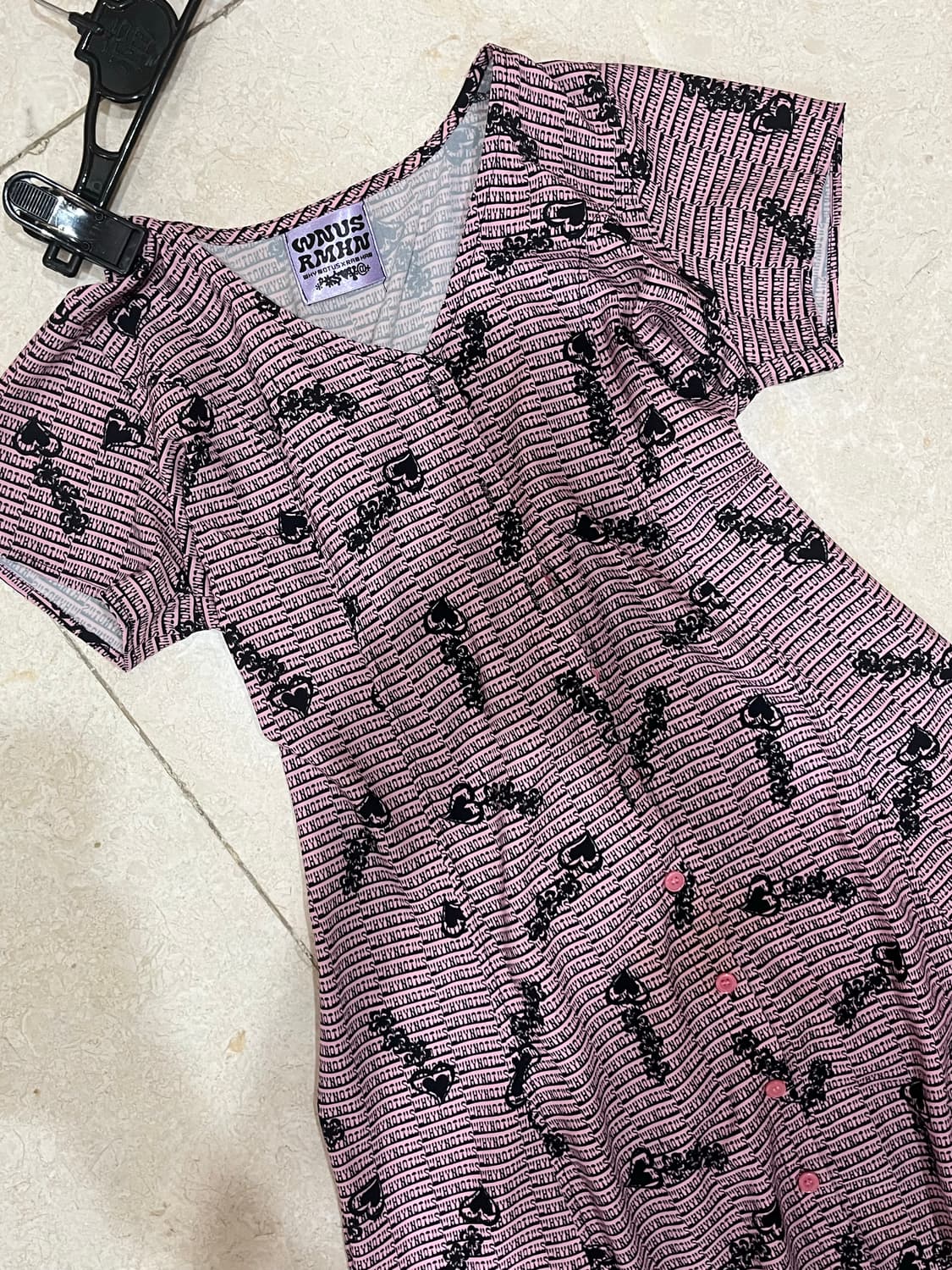 Whynotus 와이낫어스 람한 콜라보 원피스 상품이미지4