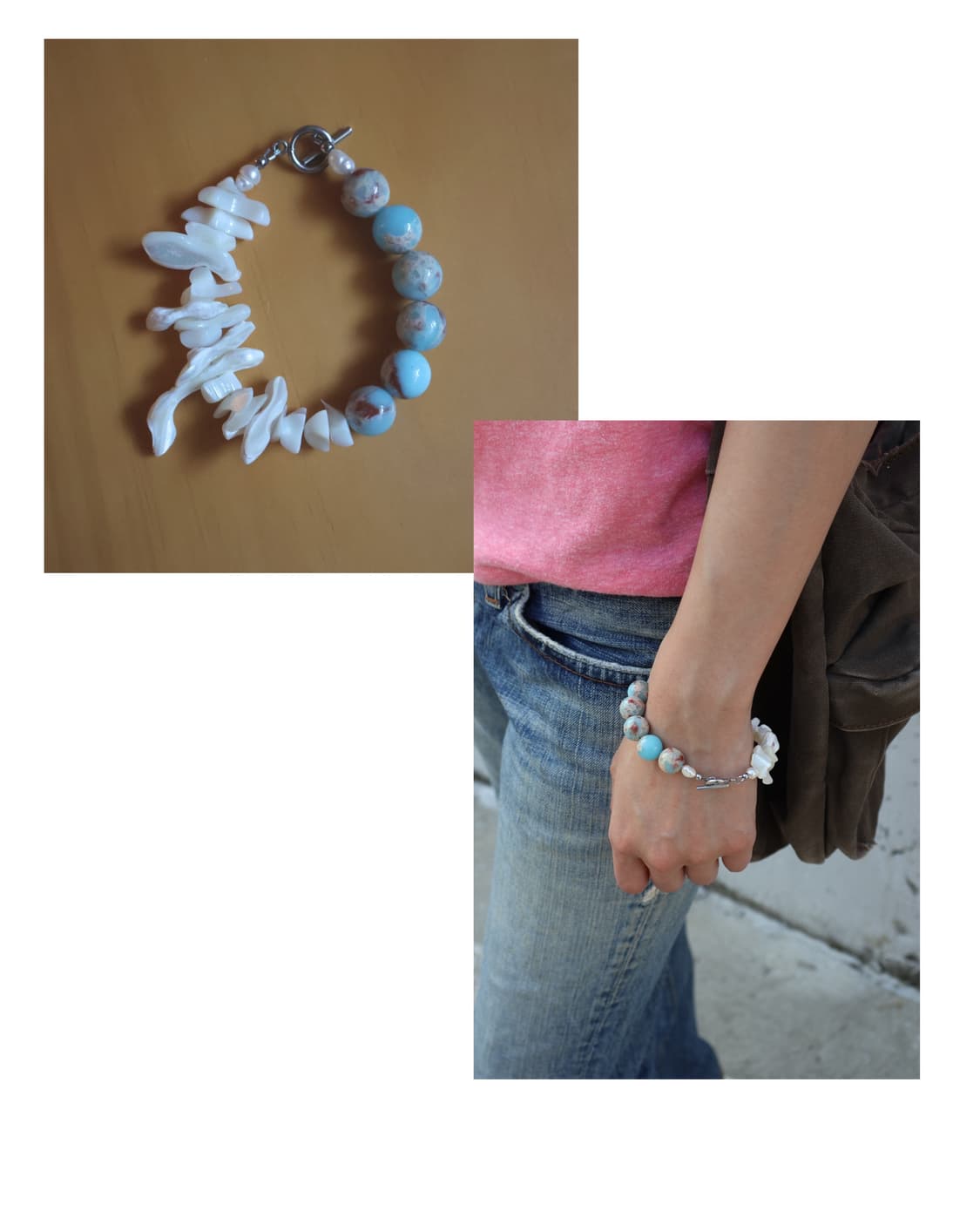 [heureul] lagoon shell bracelet 상품이미지2