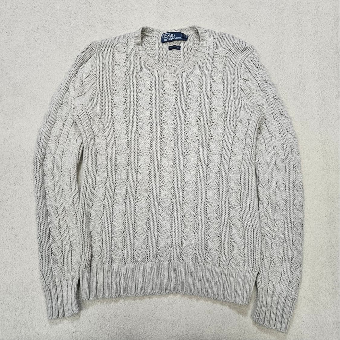 폴로 랄프 로렌 케이블 니트 m 상품이미지1