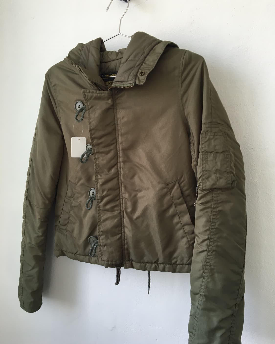 Military hood khaki jumper 상품이미지3