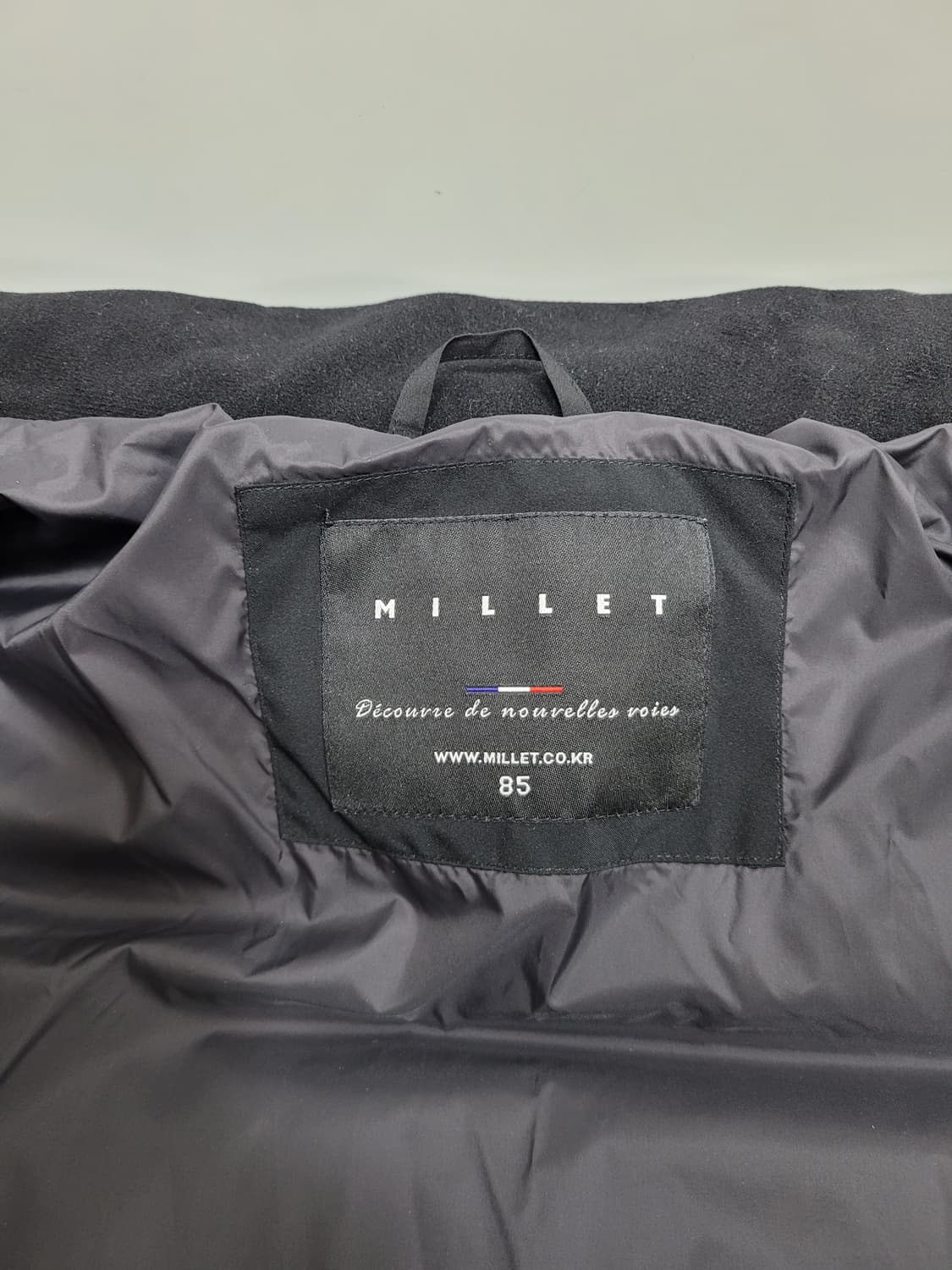 MILLET 밀레 다운 패딩 / 여 85 (주니어 160) 블랙
 상품이미지8