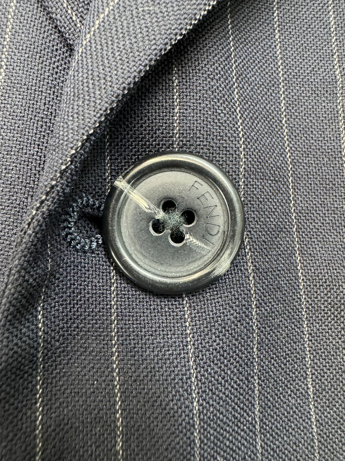 펜디 3 버튼 핀 스트라이프 블레이저 상품이미지4