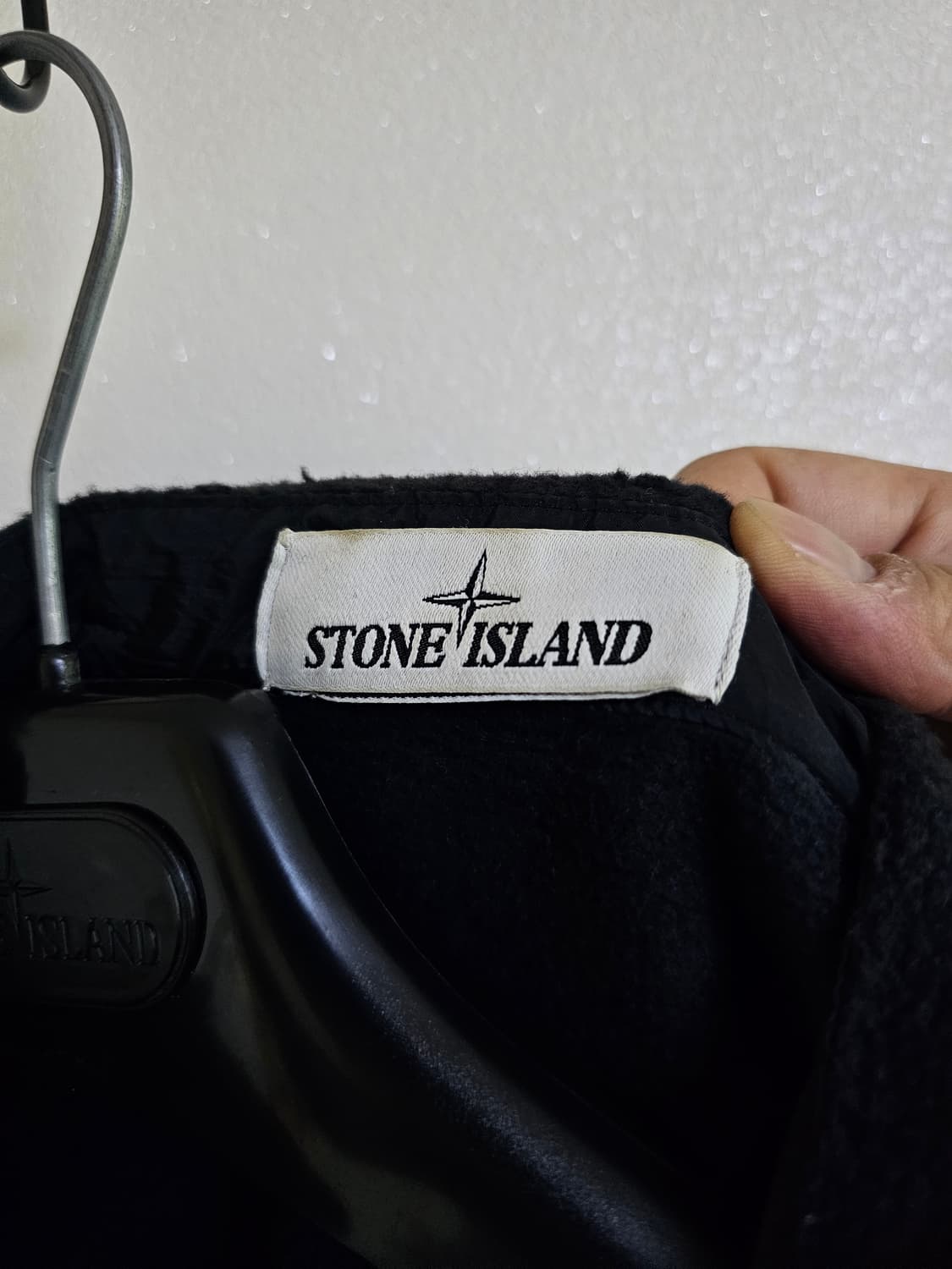 스톤아일랜드 브러쉬드 코튼 나일론메탈 후드집업 상품이미지4