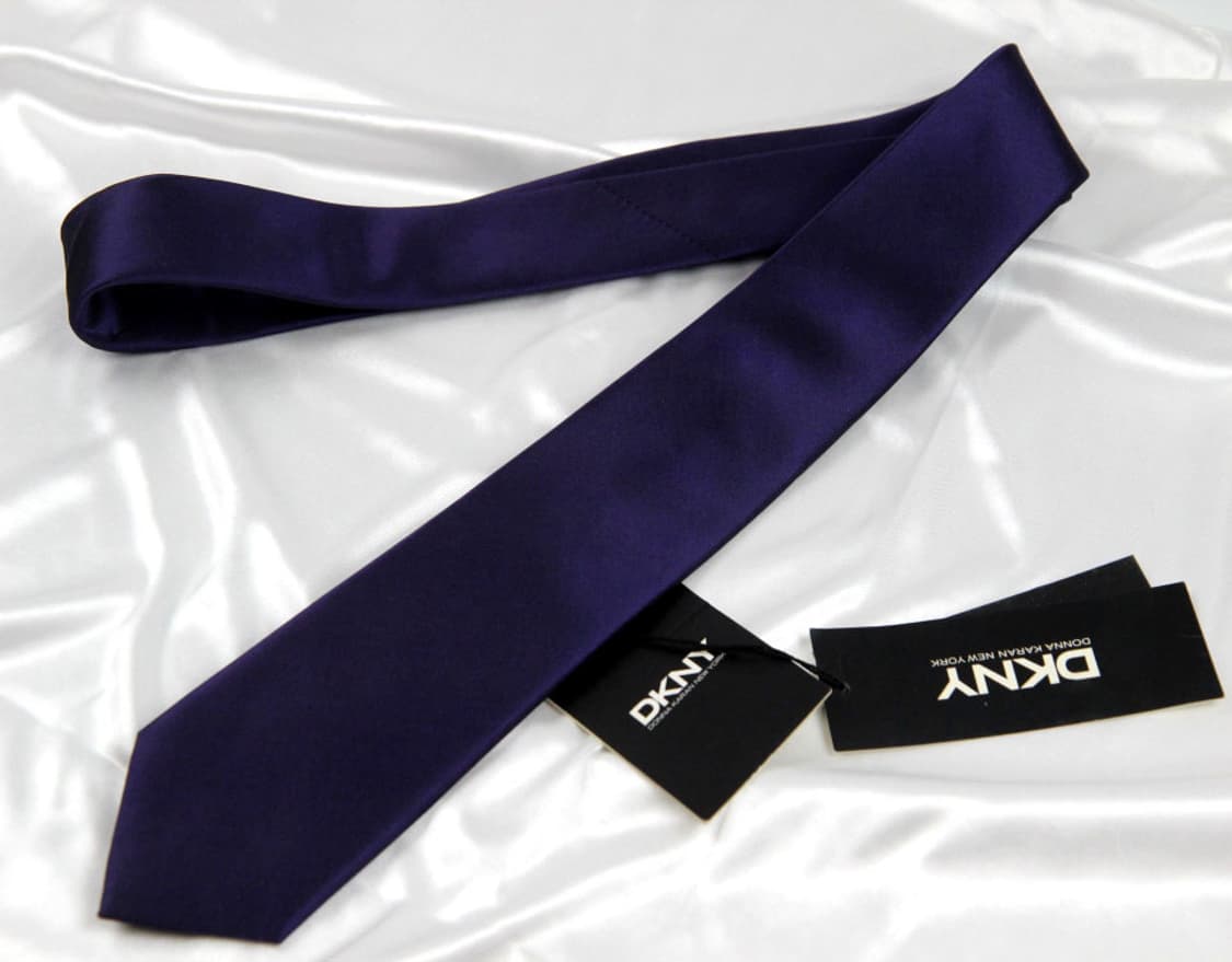 DKNY 7cm 미사용 신형 남자 명품 넥타이 상품이미지2