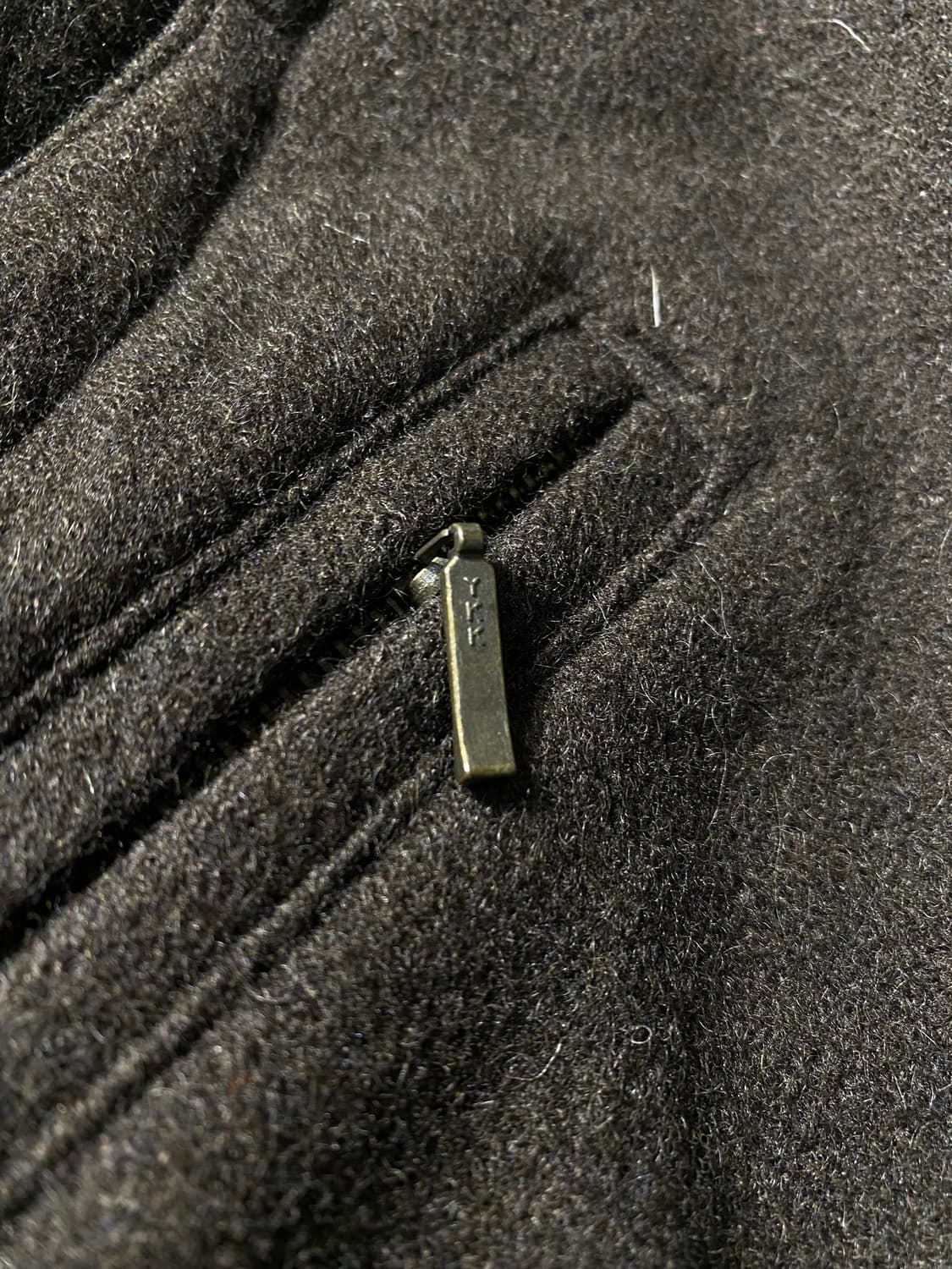 [L] Leonte 90s 아카이브 카키 울 봄버자켓 상품이미지3