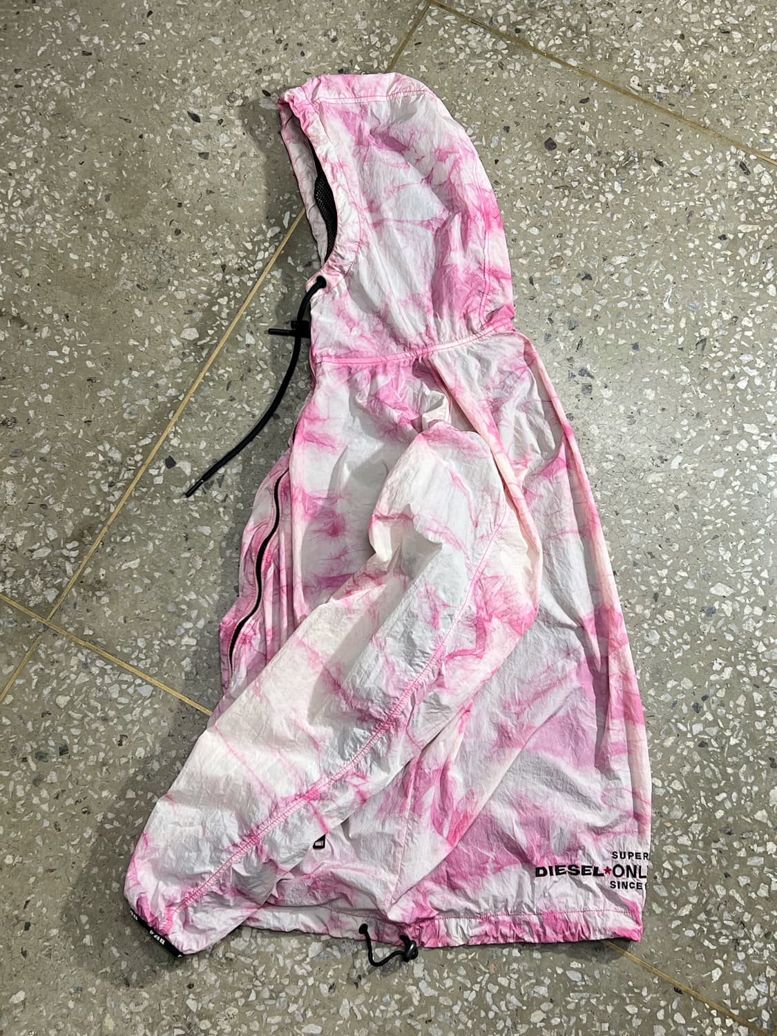 Diesel Tie-dye Nylon Hoodie Windbreaker  상품이미지2